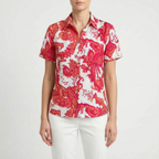 Aurelia  - Fitted Long-Sleeve Blouse Office Dressing