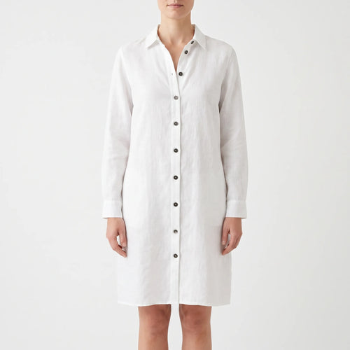 Avelyn - Relaxed Button-Down Shirt Dress
