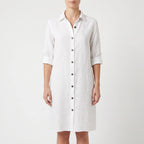 Avelyn - Relaxed Button-Down Shirt Dress