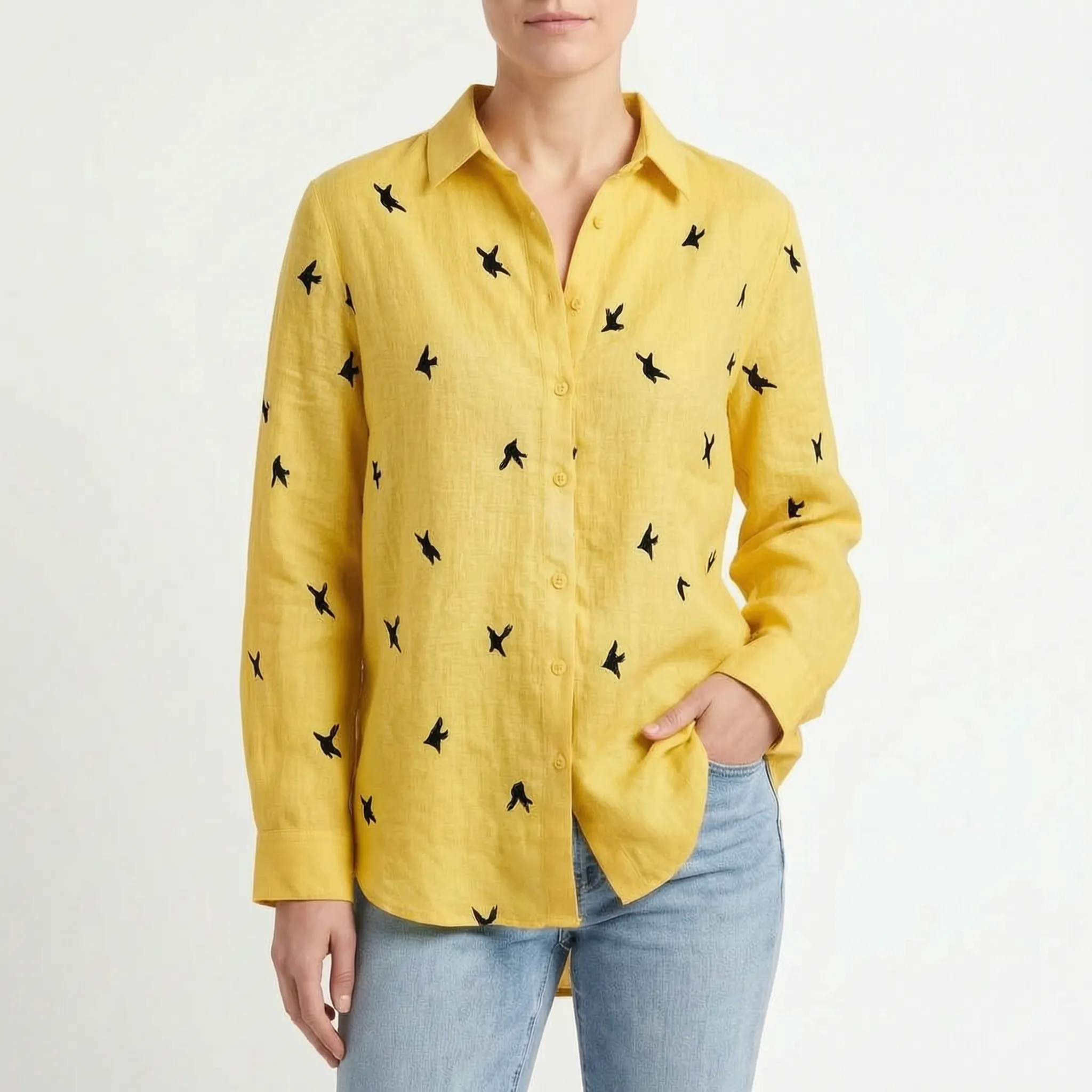 Aviana  - Relaxed Fit Women's Casual Blouse Tops Weekend Outings