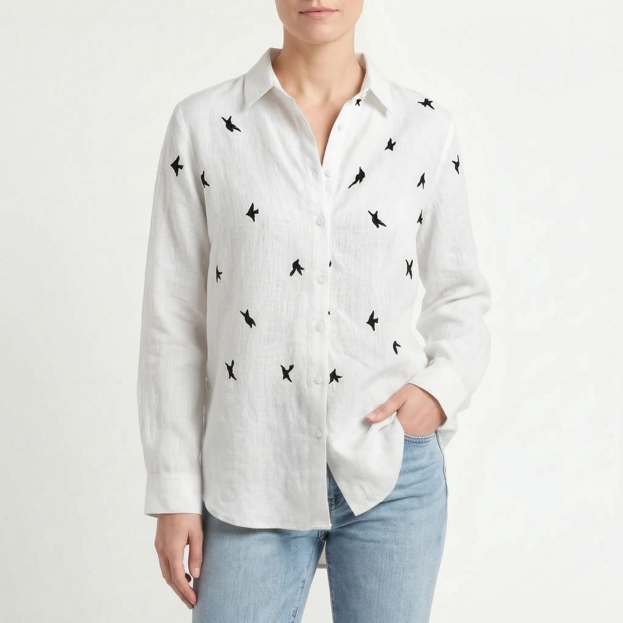 Aviana  - Relaxed Fit Women's Casual Blouse Tops Weekend Outings