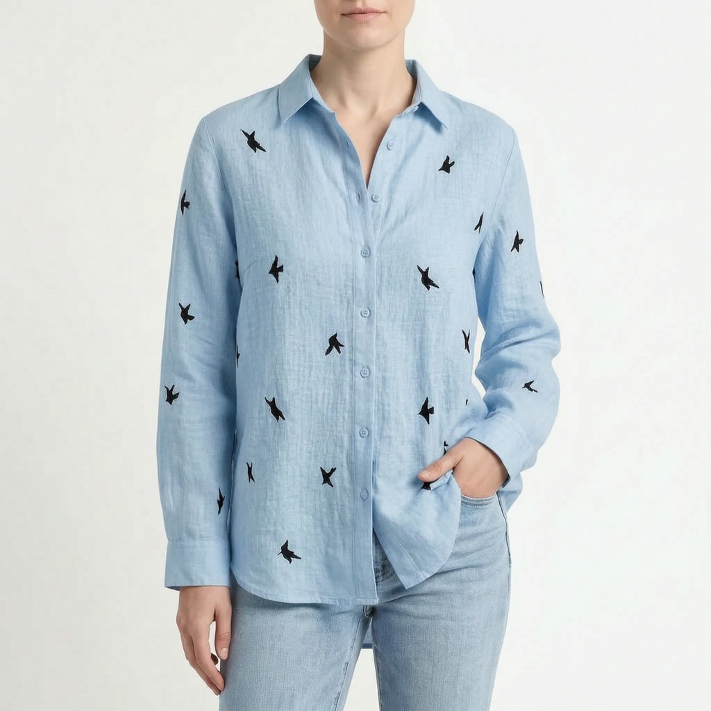 Aviana  - Relaxed Fit Women's Casual Blouse Tops Weekend Outings