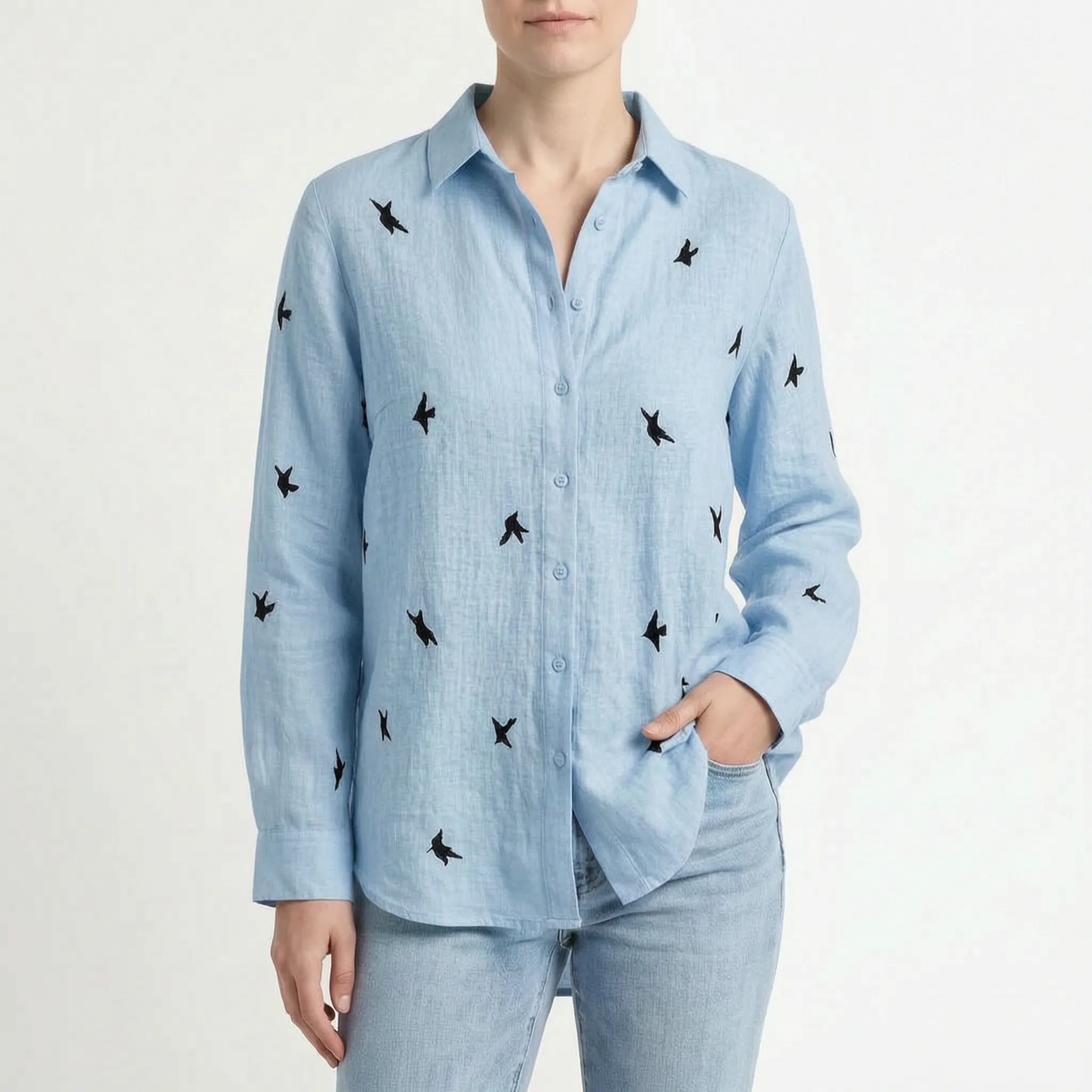 Aviana  - Relaxed Fit Women's Casual Blouse Tops Weekend Outings
