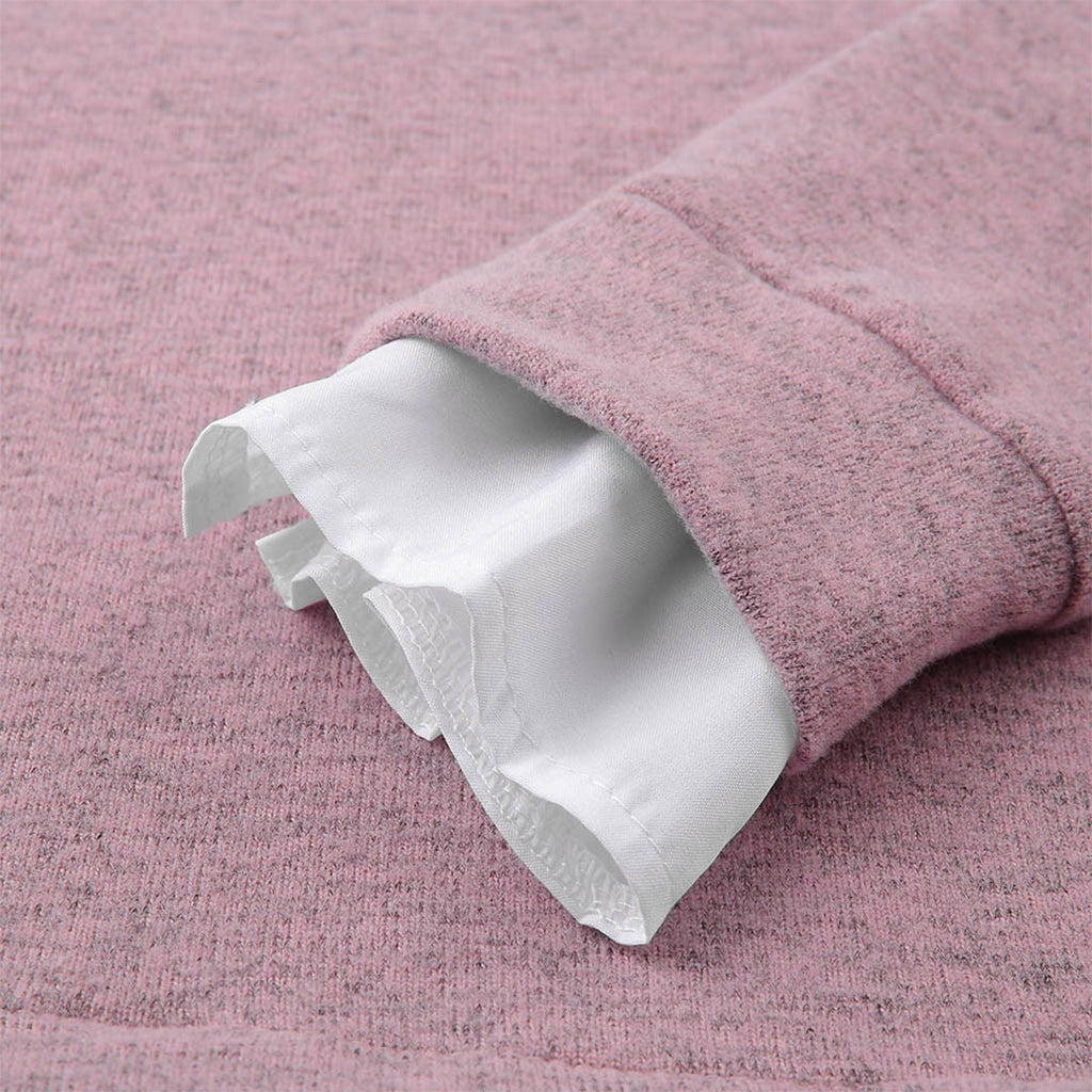 Men's plain crew neck jumper with long sleeves and ribbed trims