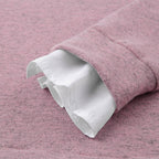 Men's plain crew neck jumper with long sleeves and ribbed trims