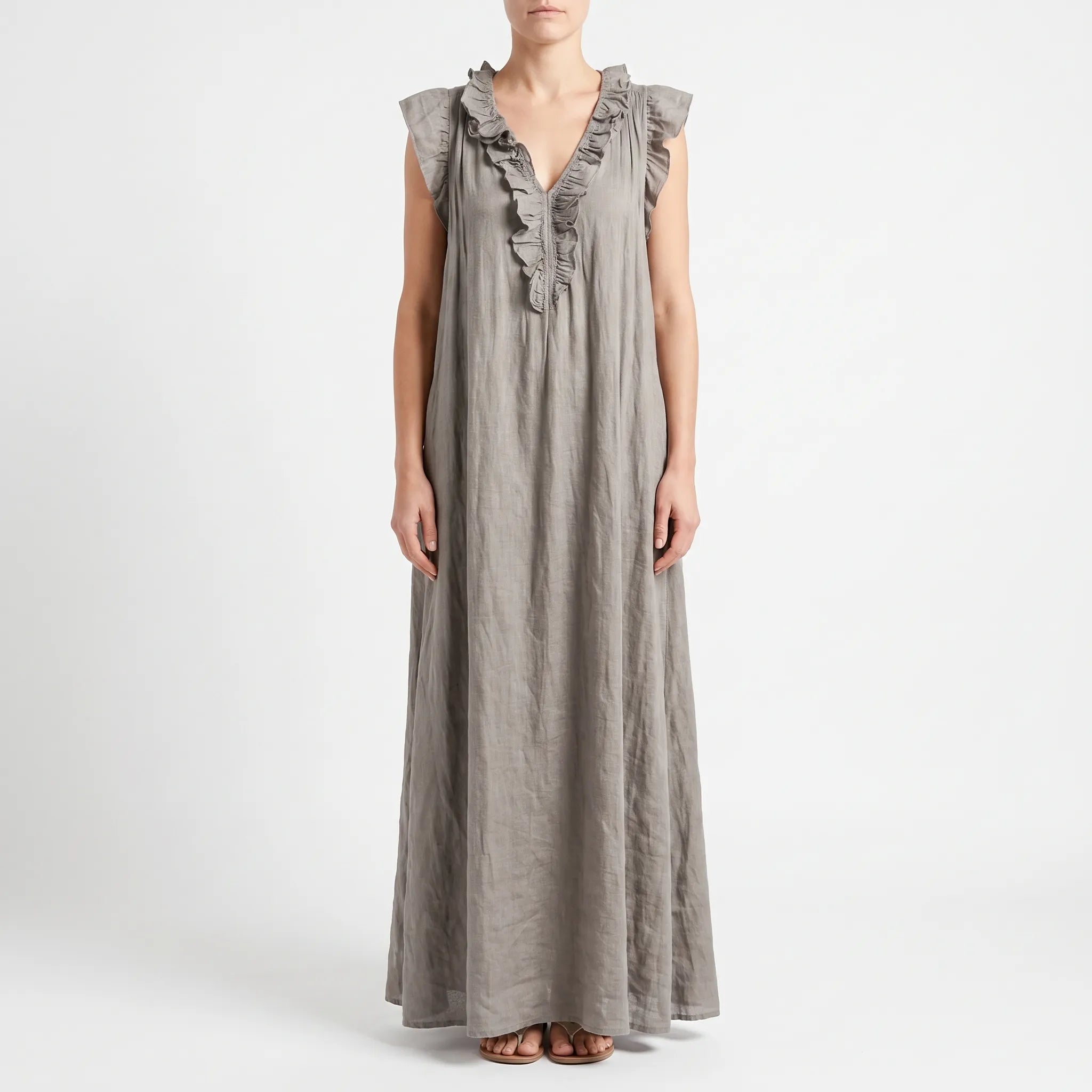 Bohovique  - Relaxed Boho Maxi Dress Casual Daytime Wear
