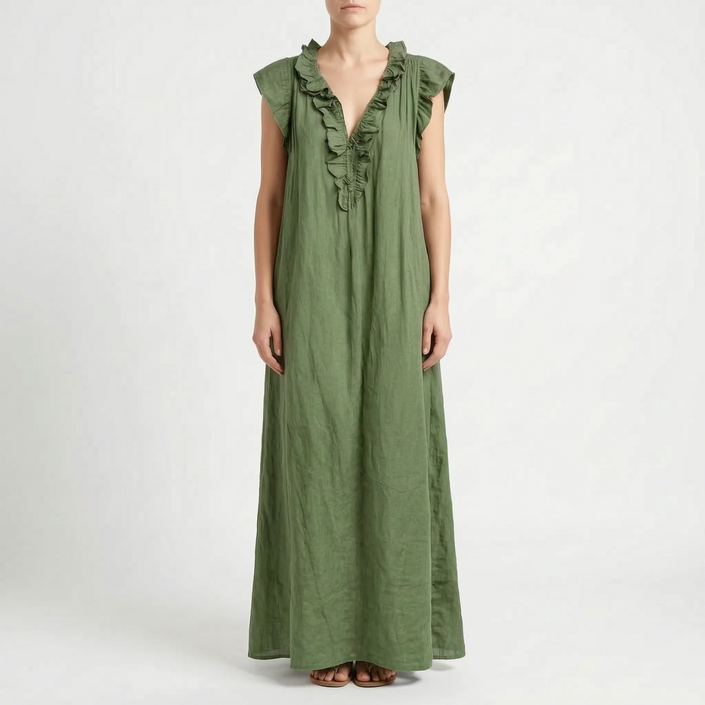 Bohovique  - Relaxed Boho Maxi Dress Casual Daytime Wear