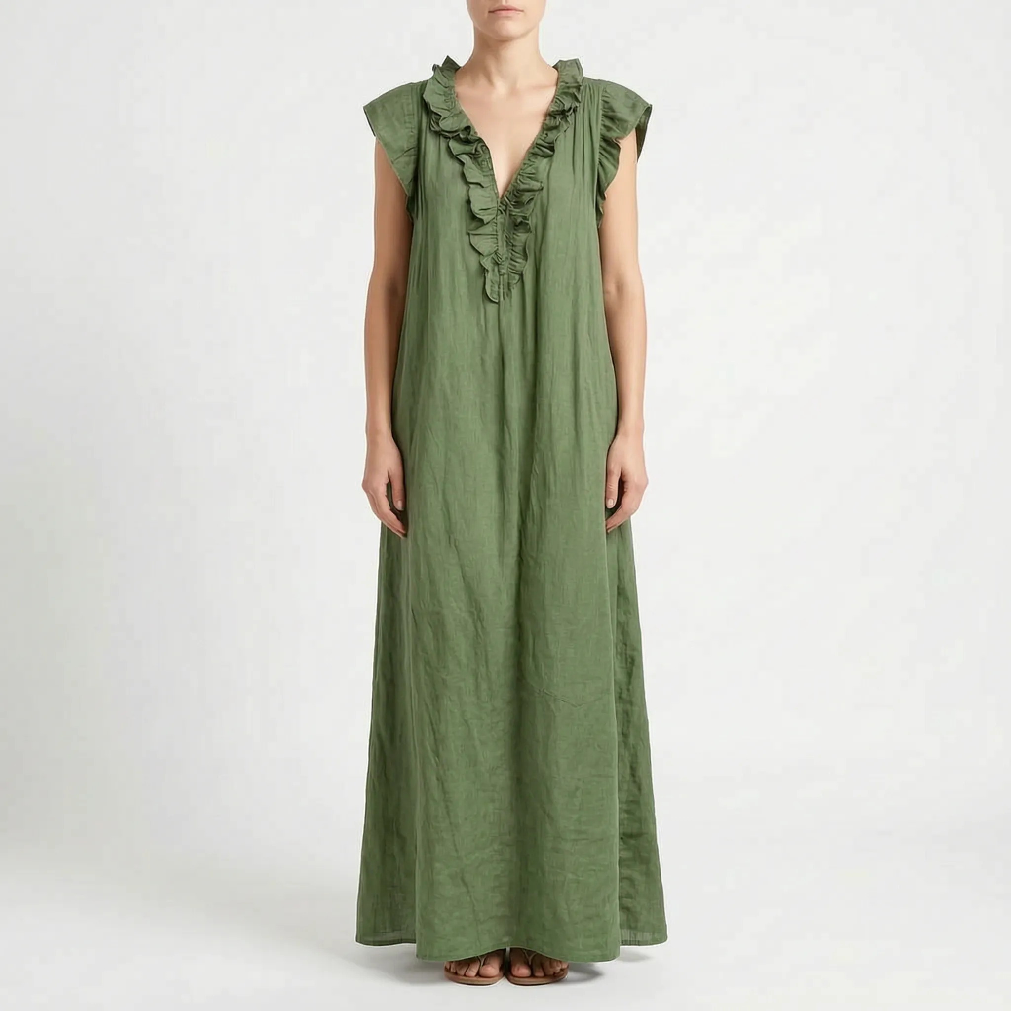 Bohovique  - Relaxed Boho Maxi Dress Casual Daytime Wear