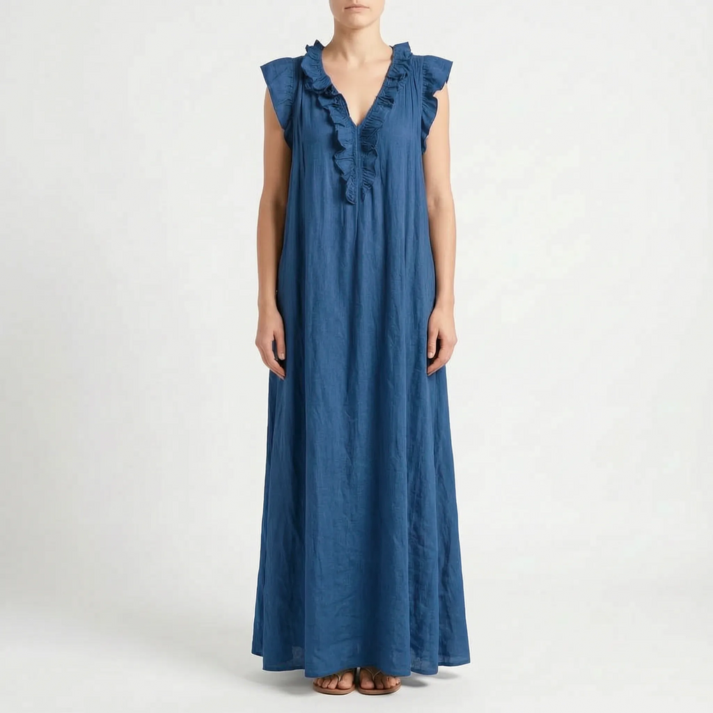 Bohovique  - Relaxed Boho Maxi Dress Casual Daytime Wear