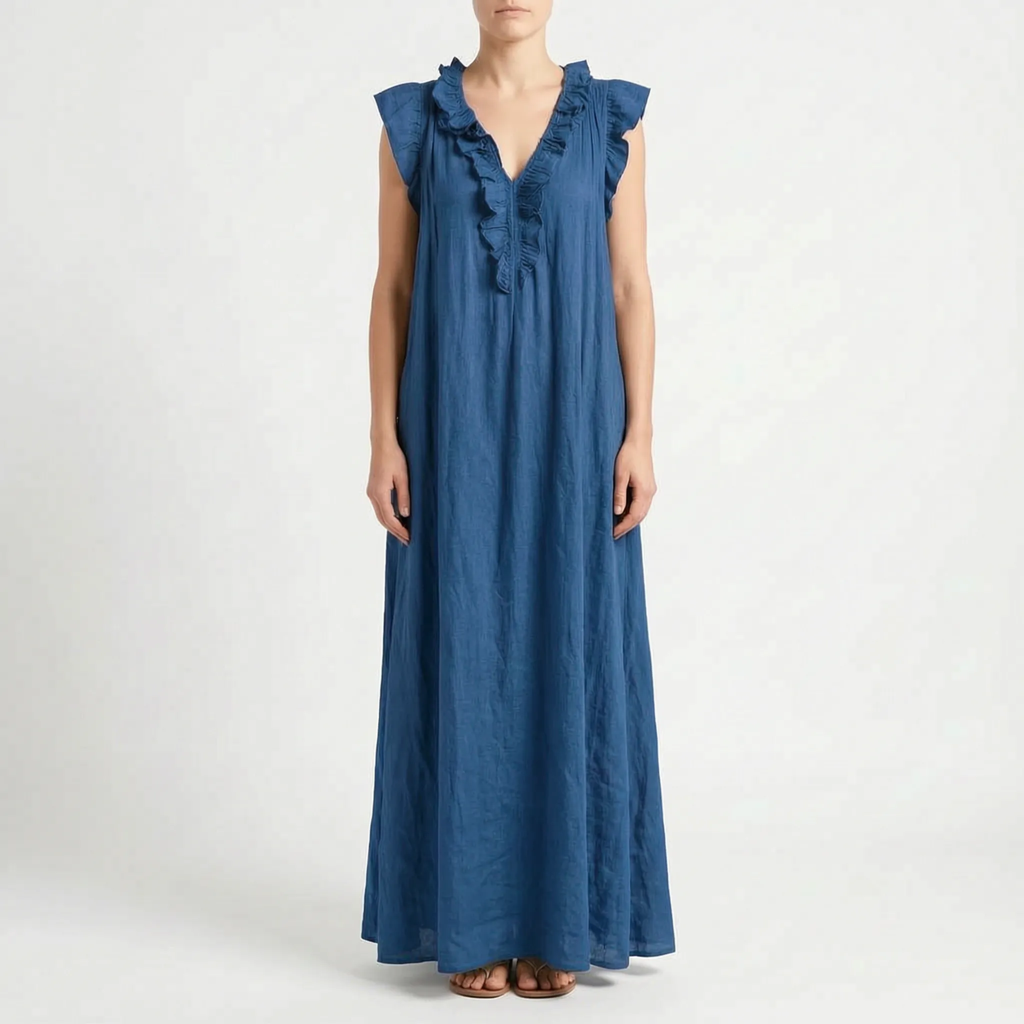 Bohovique  - Relaxed Boho Maxi Dress Casual Daytime Wear