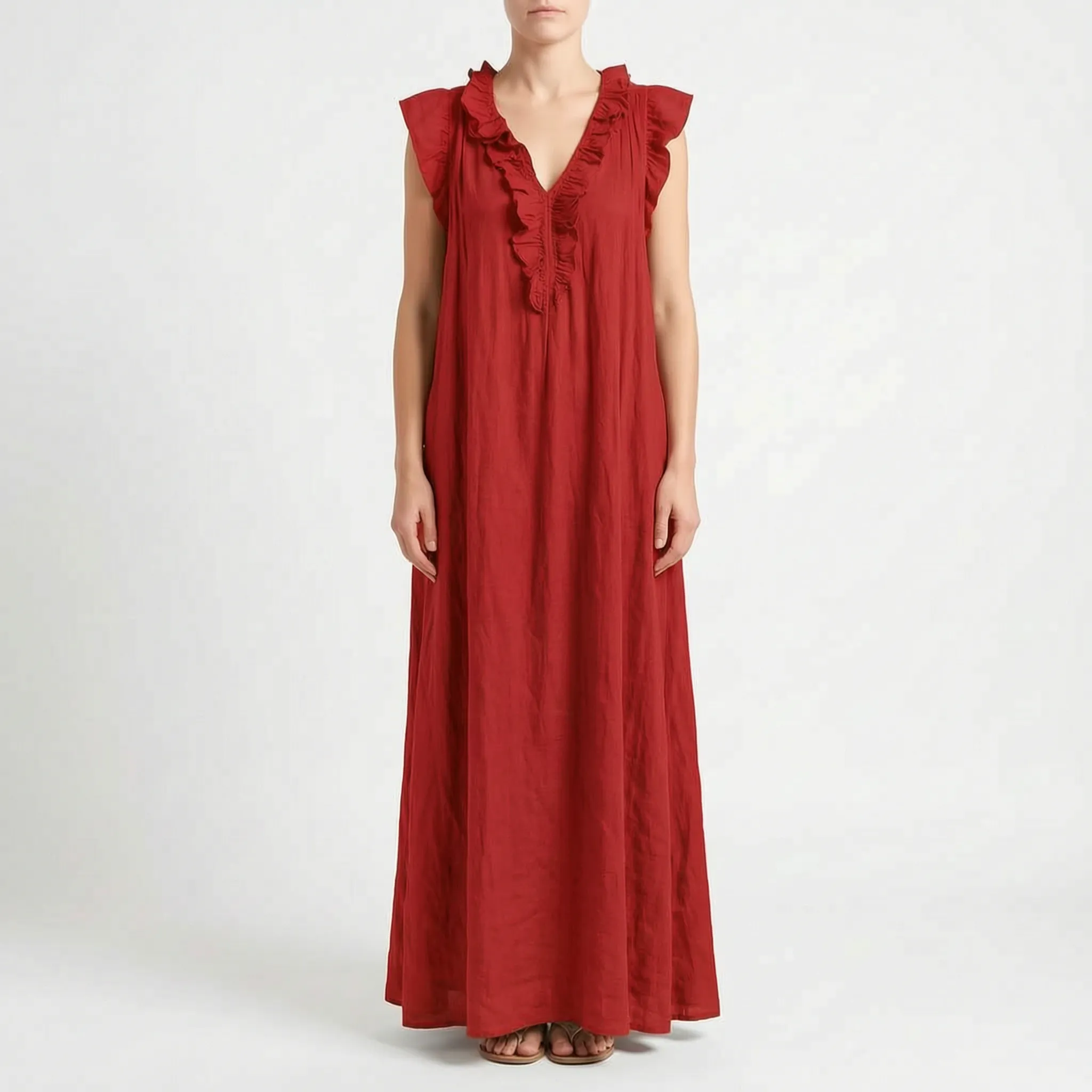 Bohovique  - Relaxed Boho Maxi Dress Casual Daytime Wear