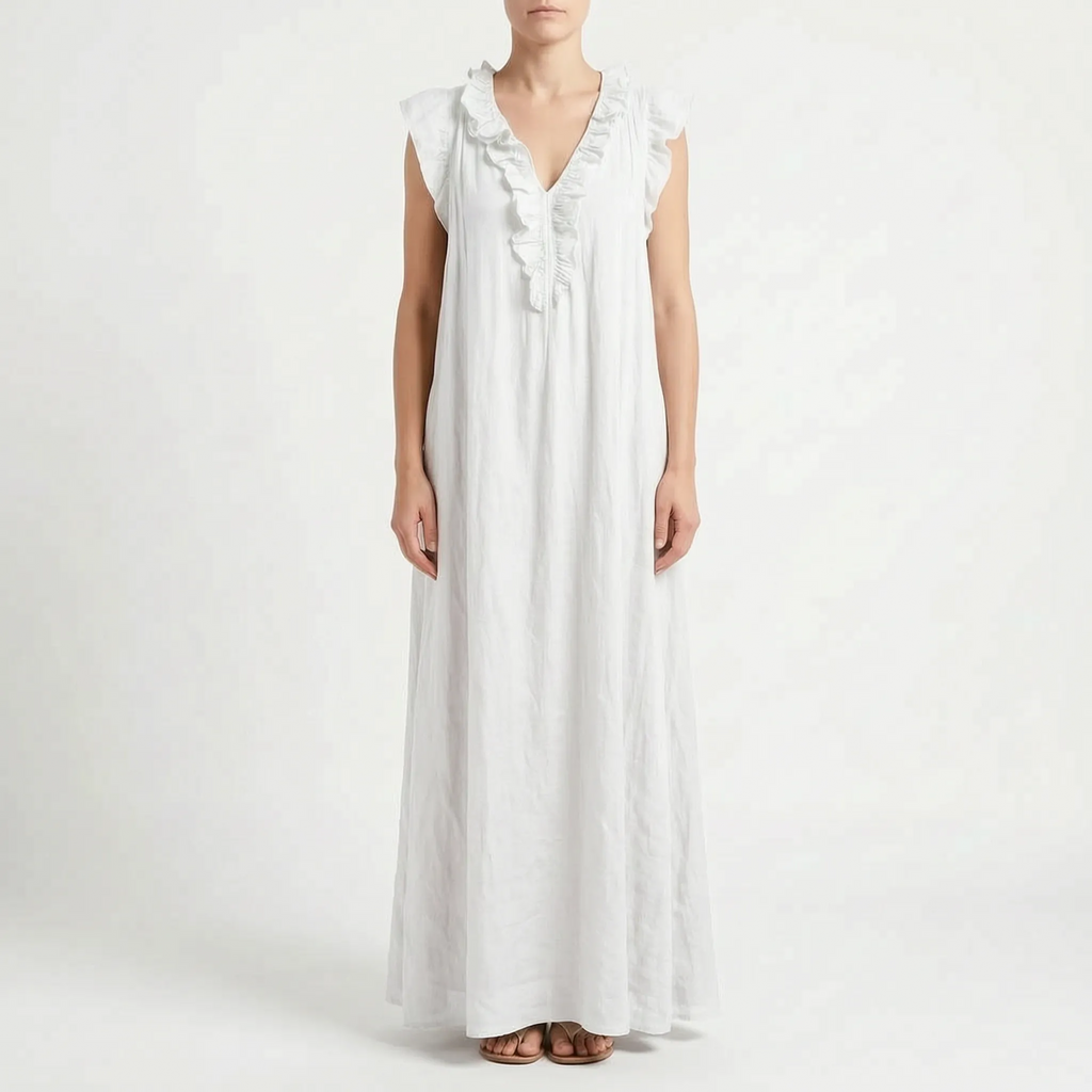 Bohovique  - Relaxed Boho Maxi Dress Casual Daytime Wear