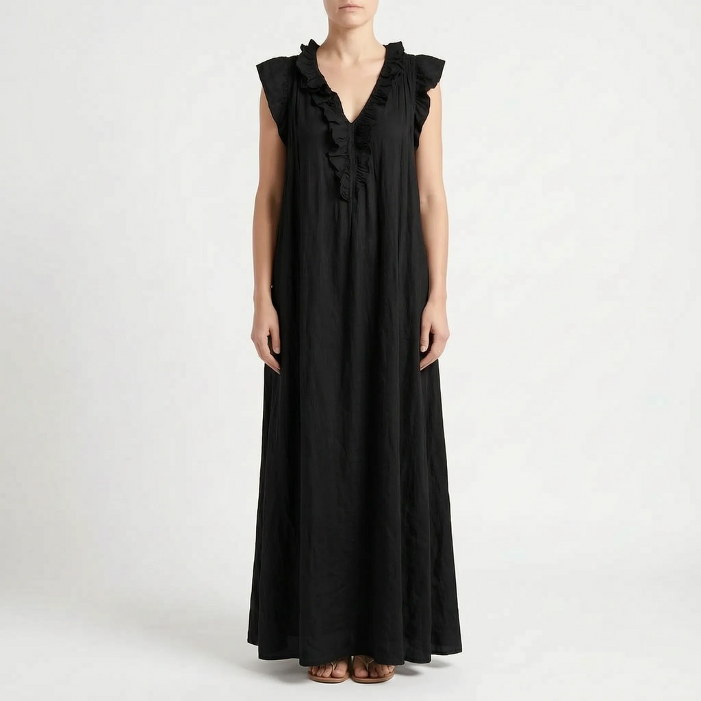 Bohovique  - Relaxed Boho Maxi Dress Casual Daytime Wear