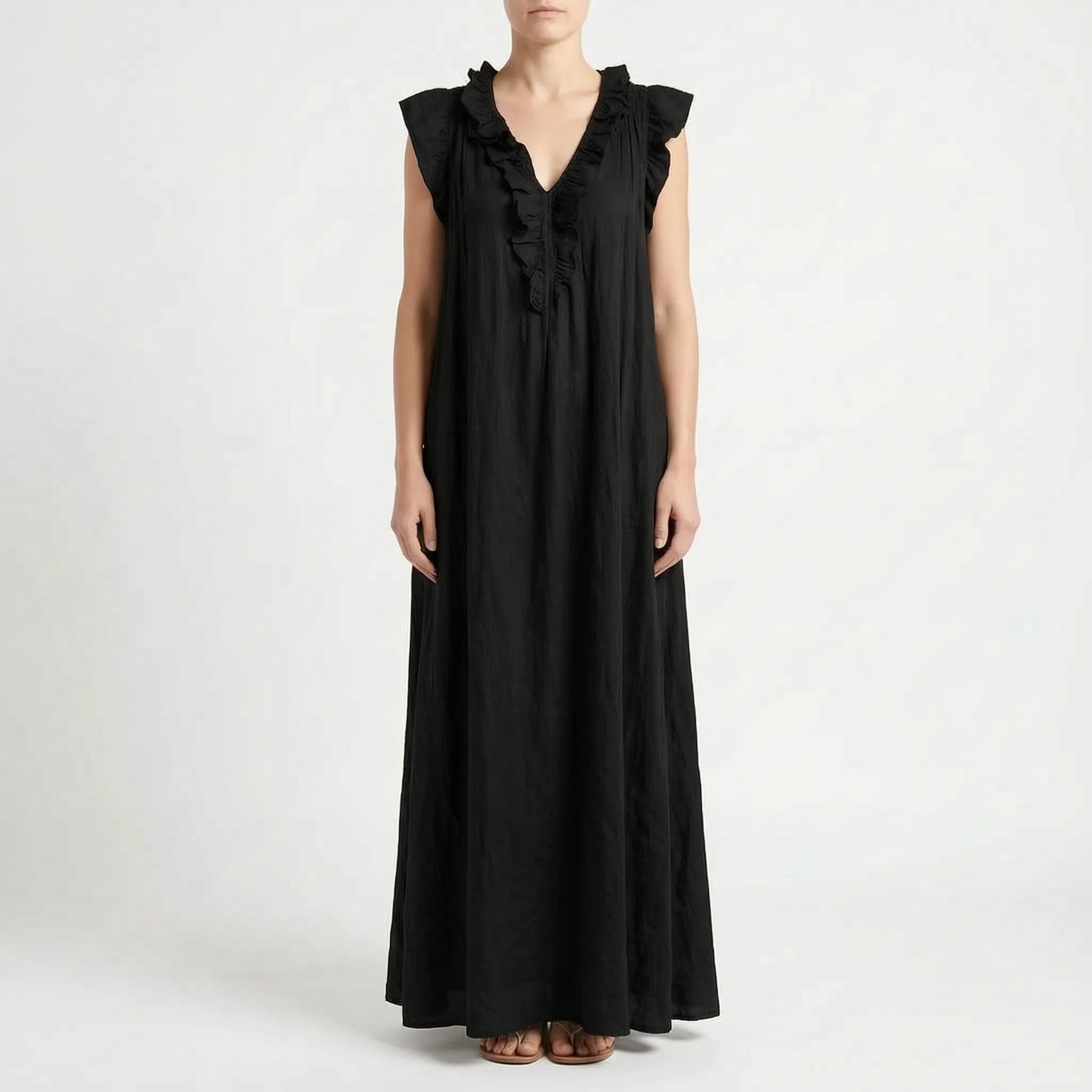 Bohovique  - Relaxed Boho Maxi Dress Casual Daytime Wear