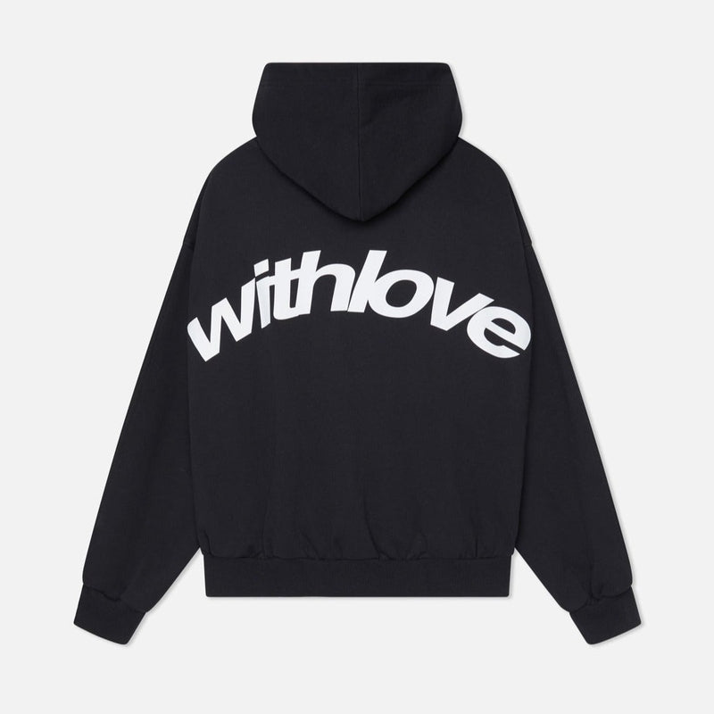Women's graphic hooded sweatshirt with long sleeves