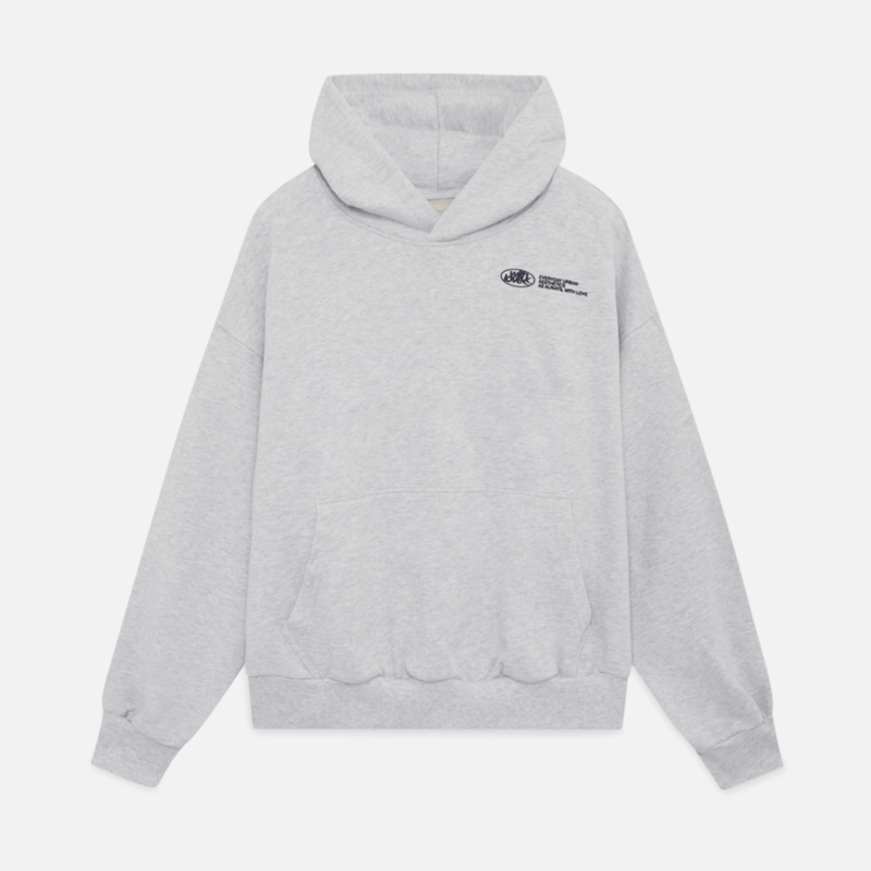 Women's graphic hooded sweatshirt with long sleeves