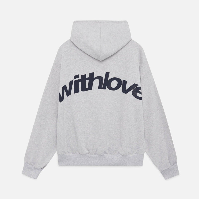 Women's graphic hooded sweatshirt with long sleeves