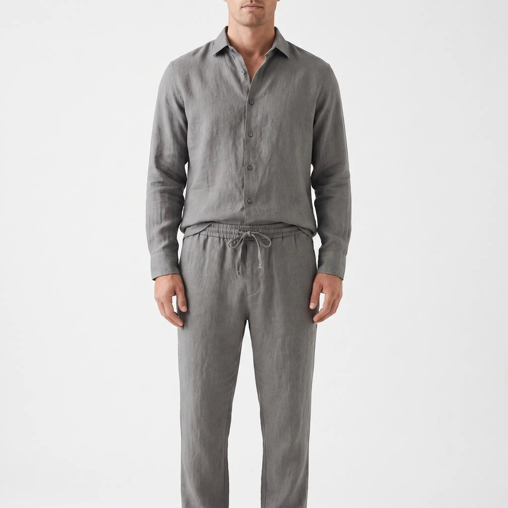 BreazeSet  - Relaxed Fit Co-Ord Trouser Set Weekend Lounging