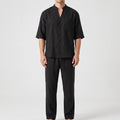 BreazeSet  - Relaxed Fit Co-Ord Trouser Set Weekend Lounging