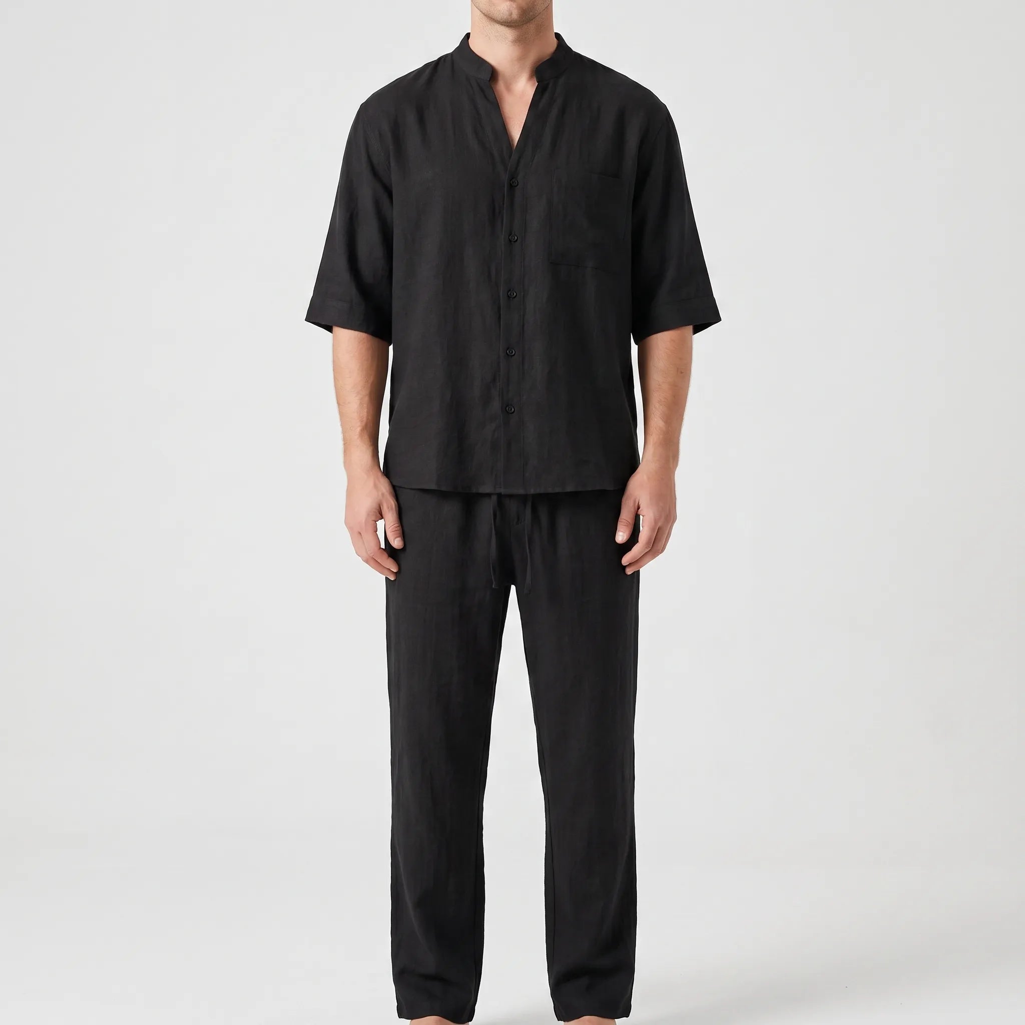 BreazeSet  - Relaxed Fit Co-Ord Trouser Set Weekend Lounging