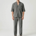 BreazeSet  - Relaxed Fit Co-Ord Trouser Set Weekend Lounging
