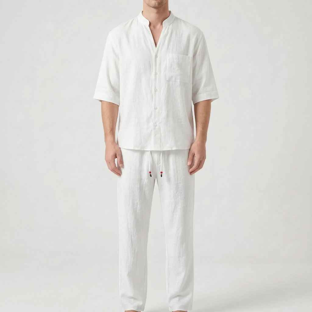 BreazeSet  - Relaxed Fit Co-Ord Trouser Set Weekend Lounging