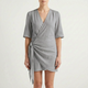 Breezona  - Relaxed Fit Summer Wrap Dress Summer Days Out