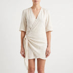 Breezona  - Relaxed Fit Summer Wrap Dress Summer Days Out