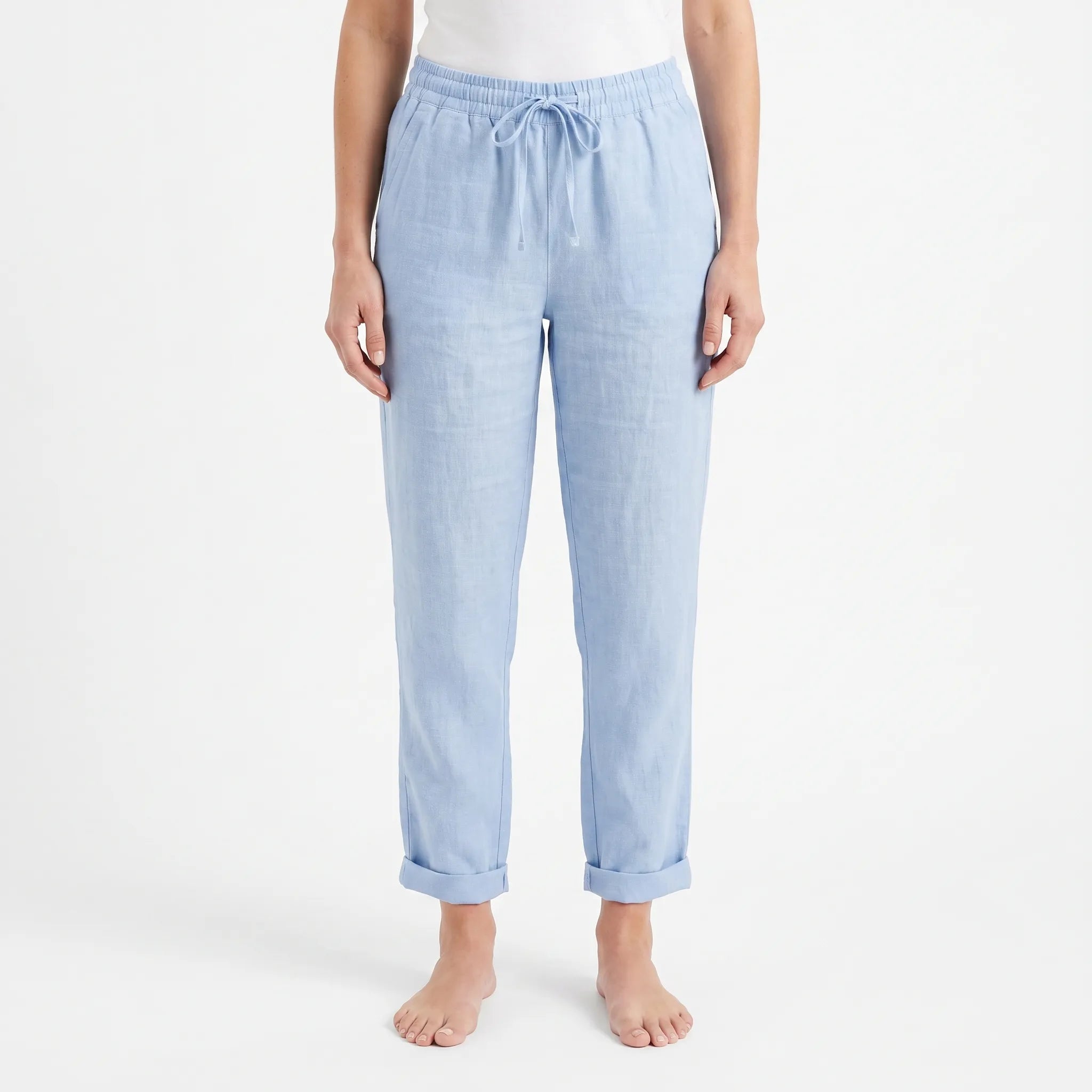 Breezora  - Women's Relaxed Fit Summer Trousers Casual Weekend Wear