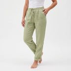 Breezora  - Women's Relaxed Fit Summer Trousers Casual Weekend Wear