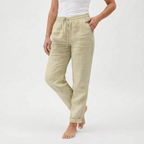 Breezora  - Women's Relaxed Fit Summer Trousers Casual Weekend Wear