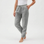 Breezora  - Women's Relaxed Fit Summer Trousers Casual Weekend Wear