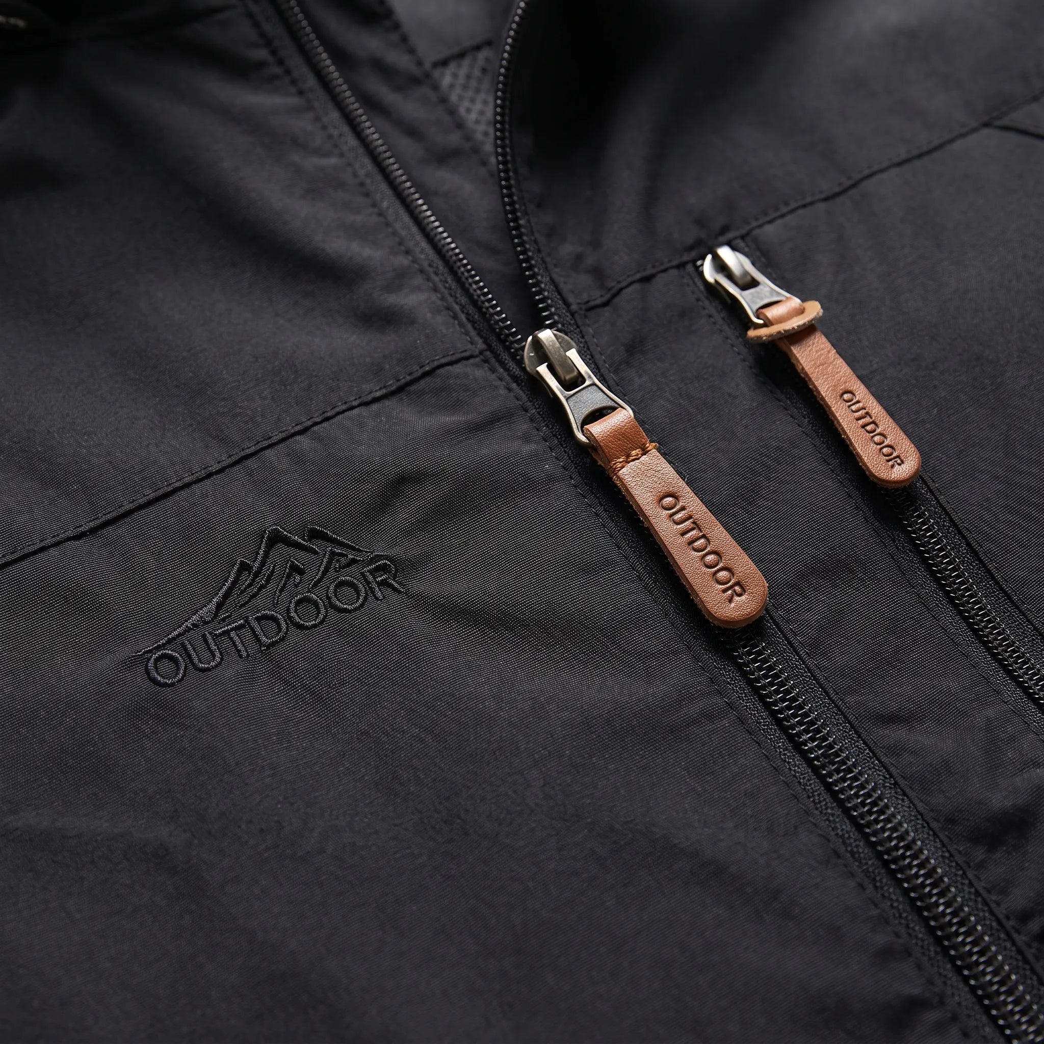 Breezox  - Men's Black Windbreaker Jacket Outdoor Commutes