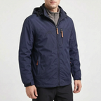 Breezox  - Men's Black Windbreaker Jacket Outdoor Commutes