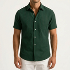 Breezura  - Casual Short Sleeve Shirt Summer Holidays