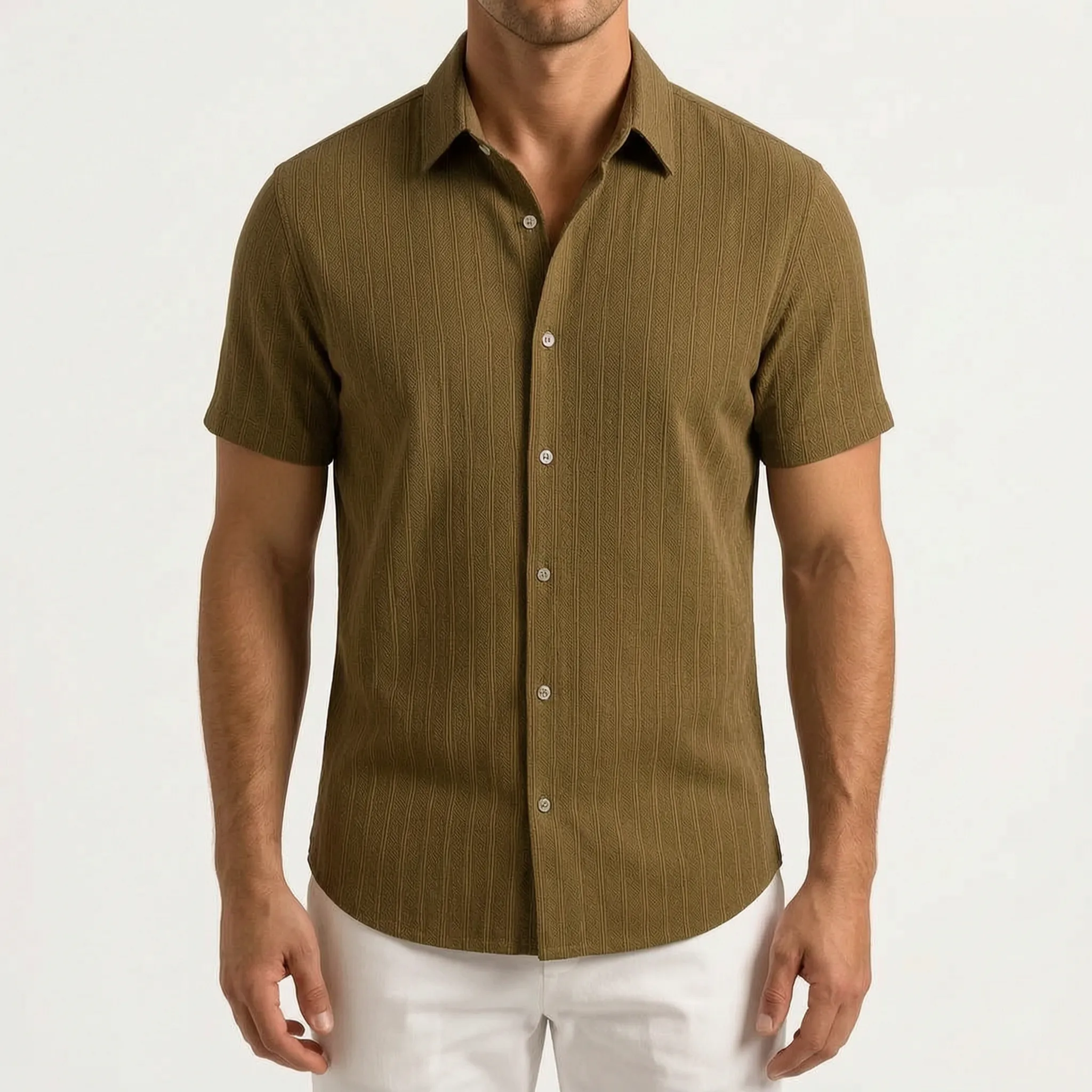 Breezura  - Casual Short Sleeve Shirt Summer Holidays