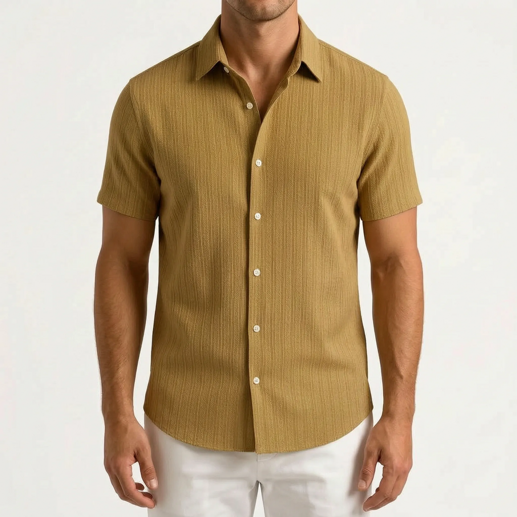 Breezura  - Casual Short Sleeve Shirt Summer Holidays