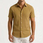 Breezura  - Casual Short Sleeve Shirt Summer Holidays