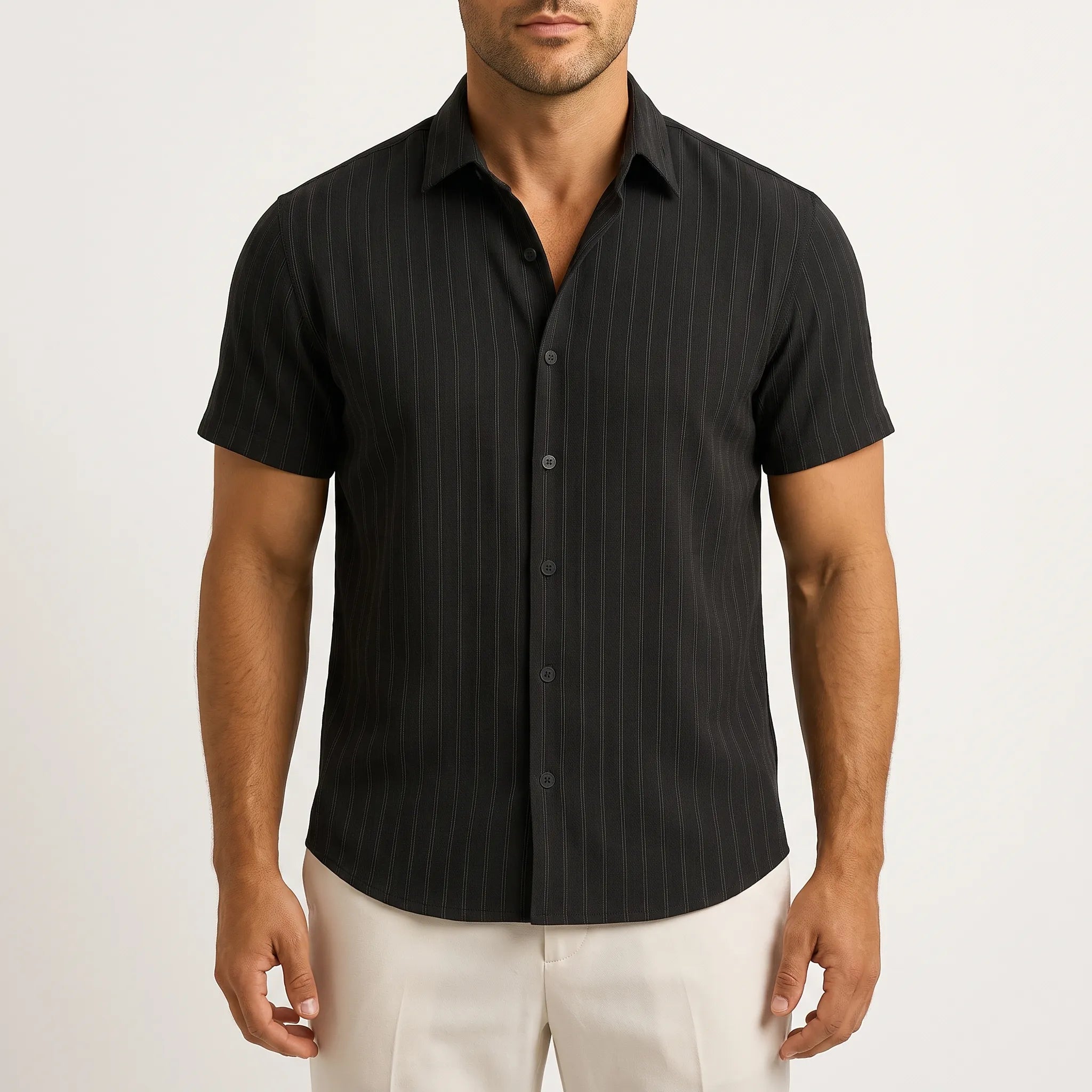 Breezura  - Casual Short Sleeve Shirt Summer Holidays