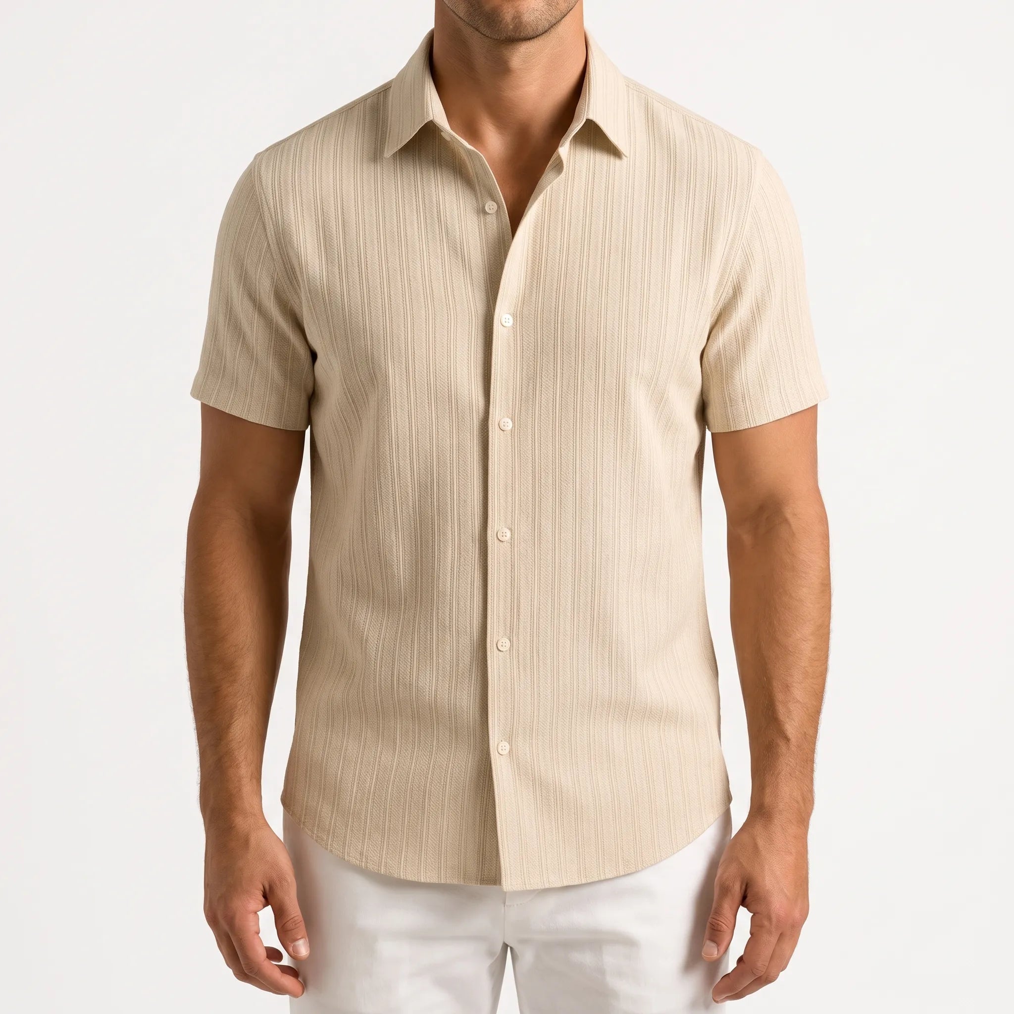 Breezura  - Casual Short Sleeve Shirt Summer Holidays