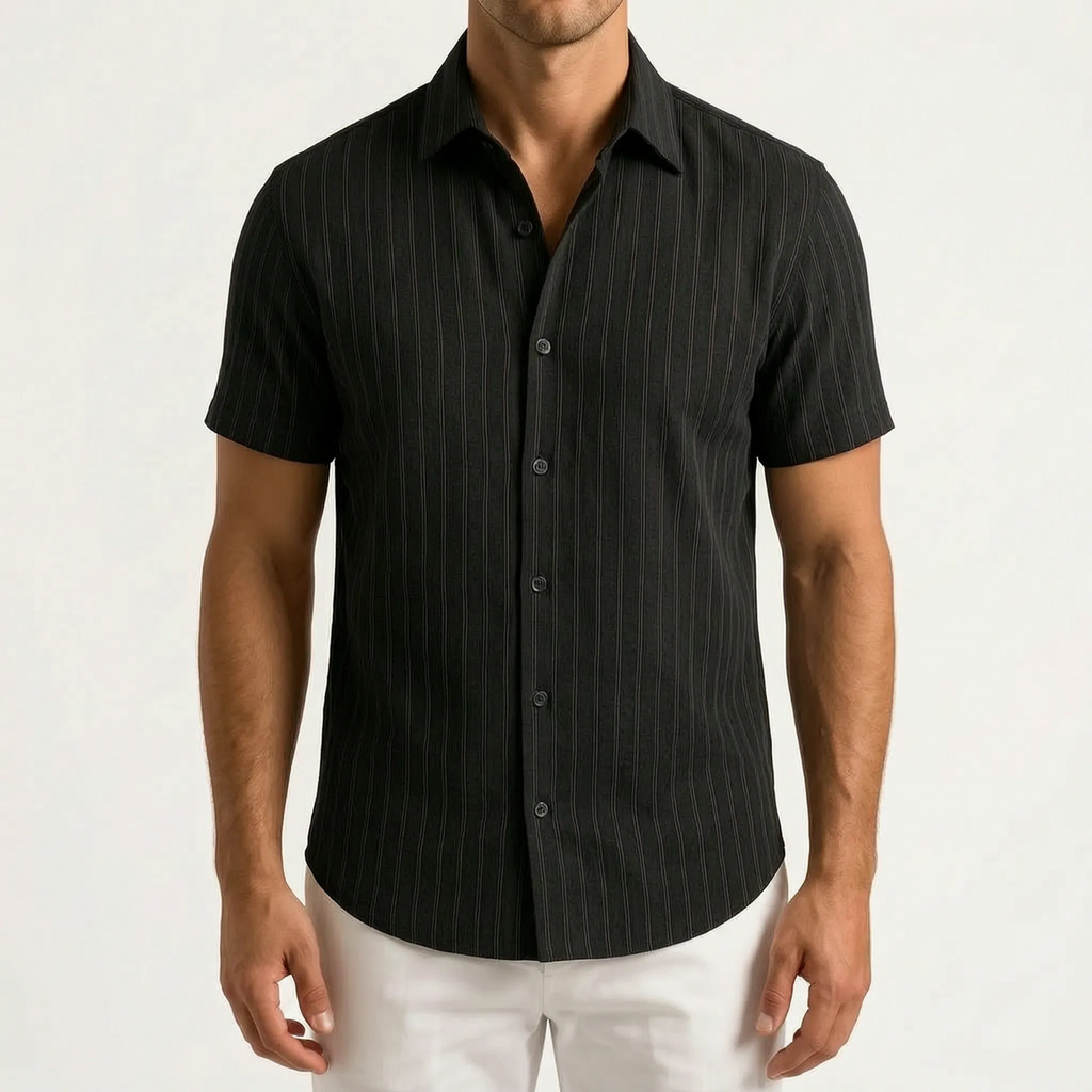 Breezura  - Casual Short Sleeve Shirt Summer Holidays
