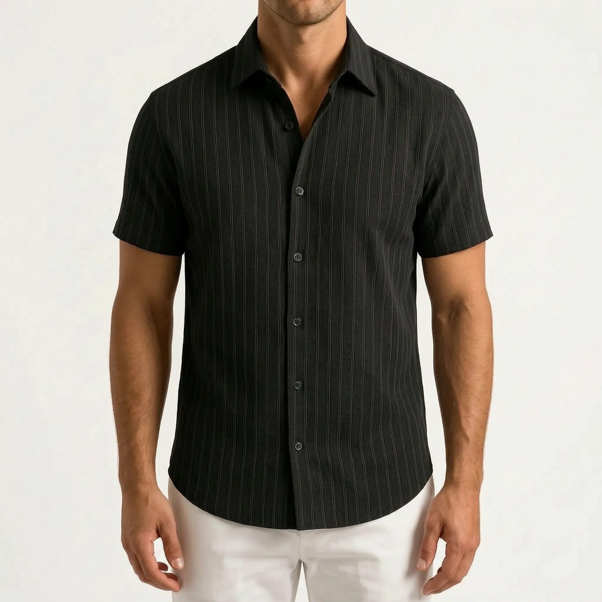 Breezura  - Casual Short Sleeve Shirt Summer Holidays