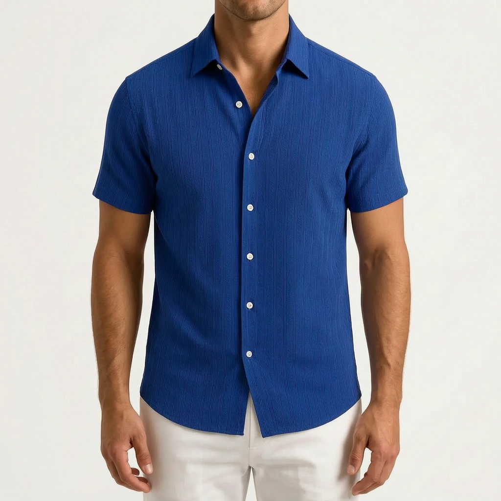 Breezura  - Casual Short Sleeve Shirt Summer Holidays