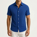 Breezura  - Casual Short Sleeve Shirt Summer Holidays
