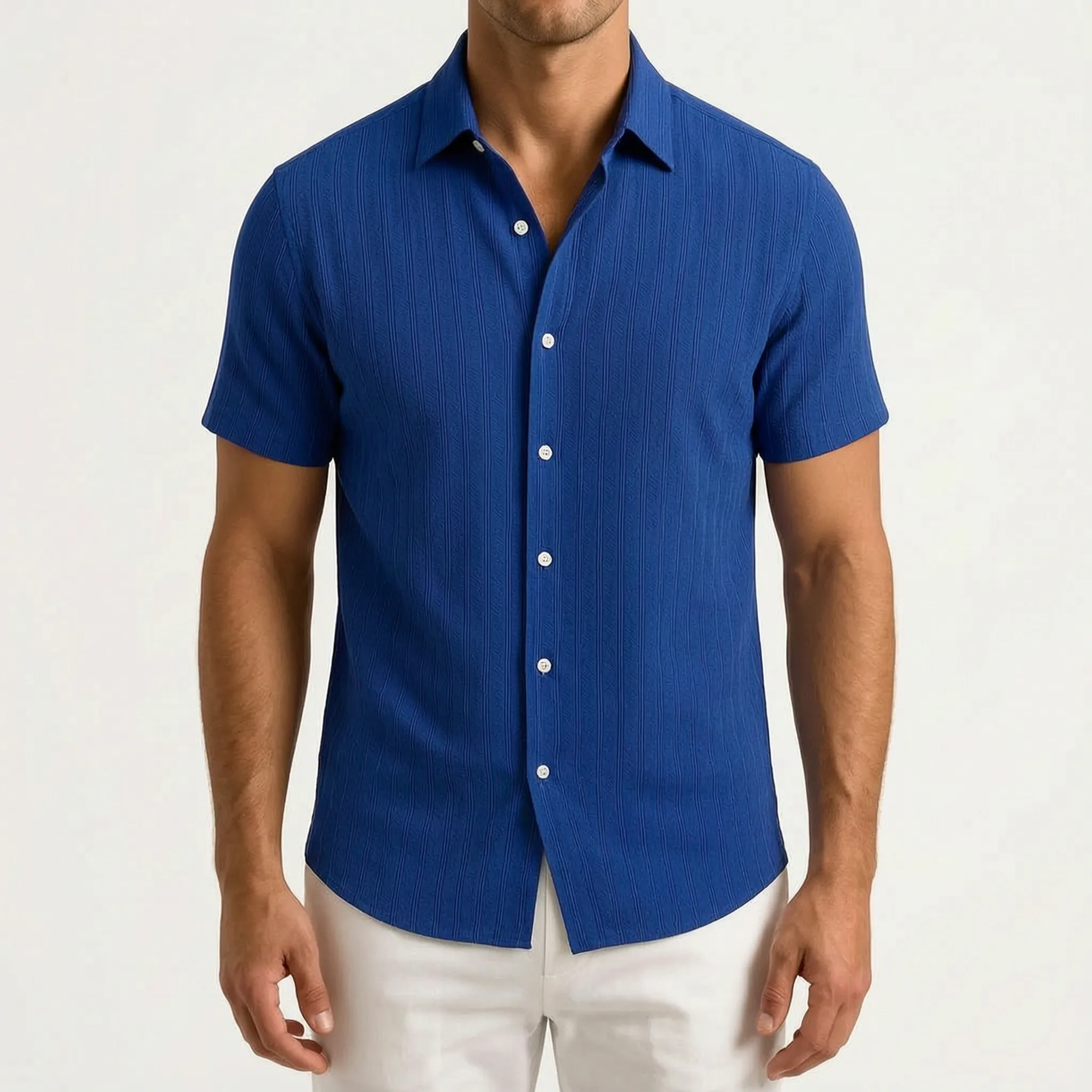 Breezura  - Casual Short Sleeve Shirt Summer Holidays