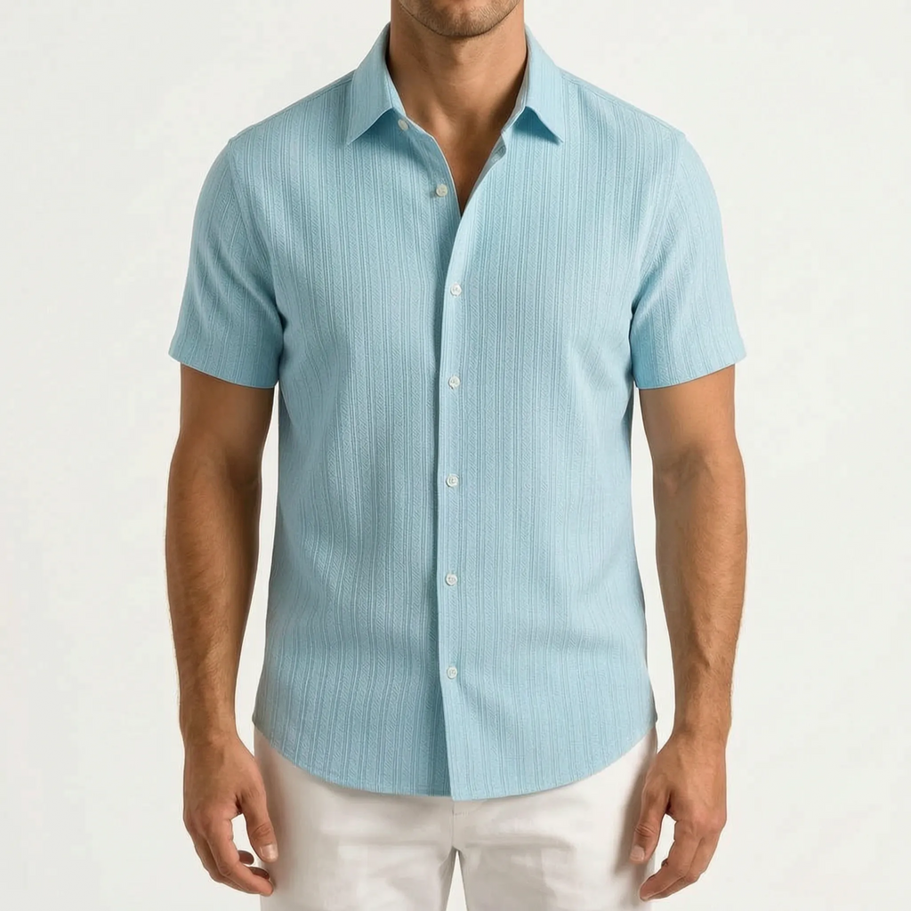 Breezura  - Casual Short Sleeve Shirt Summer Holidays