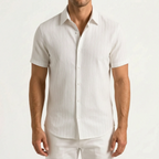 Breezura  - Casual Short Sleeve Shirt Summer Holidays