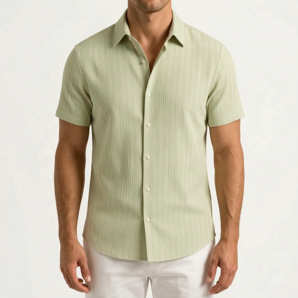 Breezura  - Casual Short Sleeve Shirt Summer Holidays