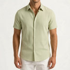 Breezura  - Casual Short Sleeve Shirt Summer Holidays