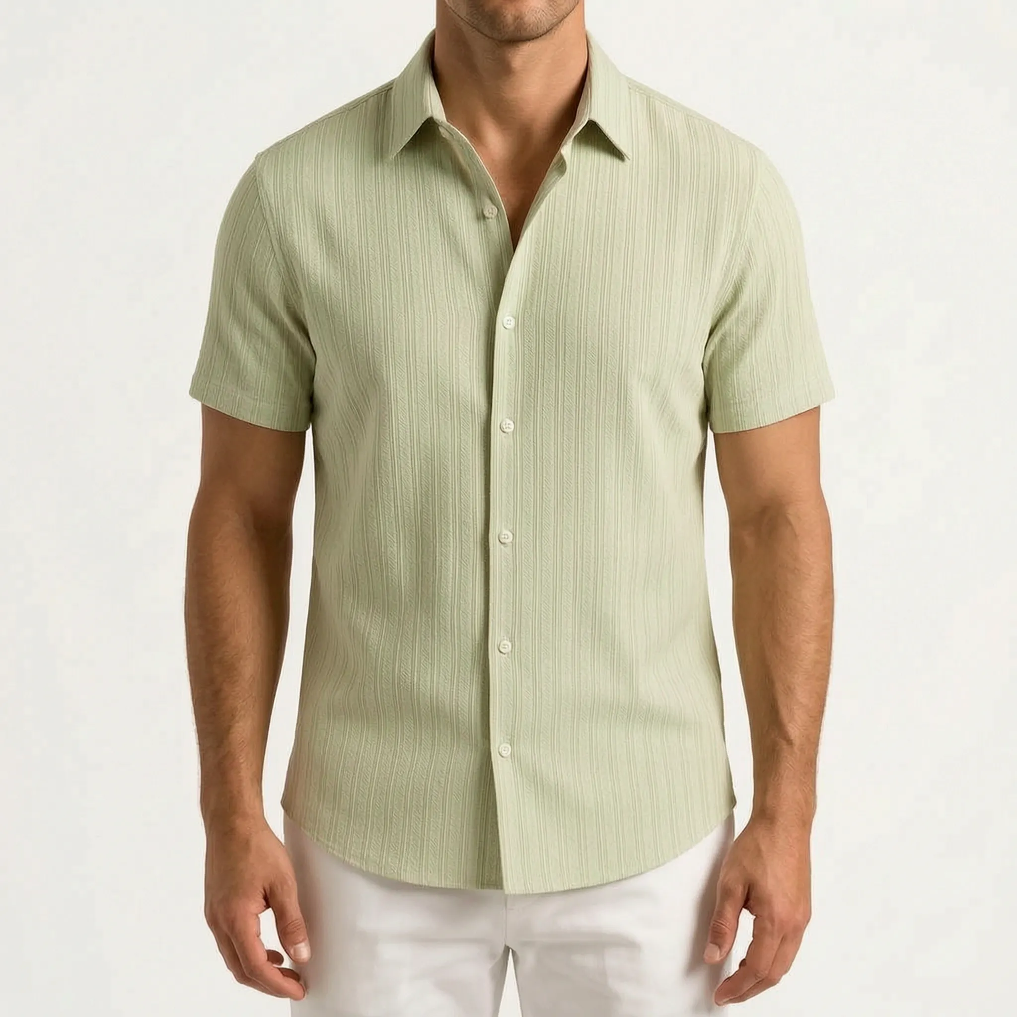 Breezura  - Casual Short Sleeve Shirt Summer Holidays